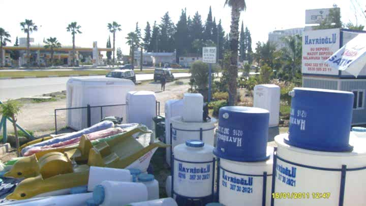 Antalya Su deposu, Foseptik Tankı, Moloz Kulesi