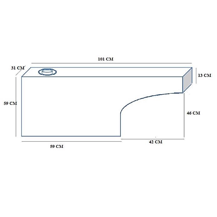 150 lt karavan su deposu