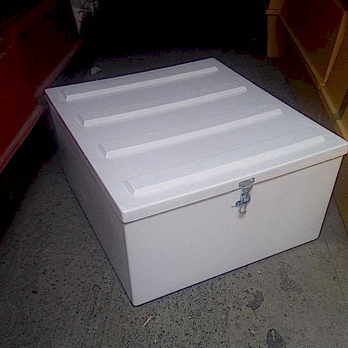 Çiftli polyester akü sandığı