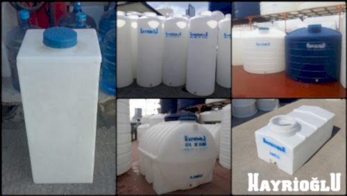 Polietilen Plastik Su Depoları